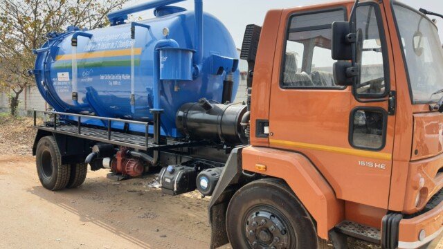 Sewer Suction Cum Jetting Machine