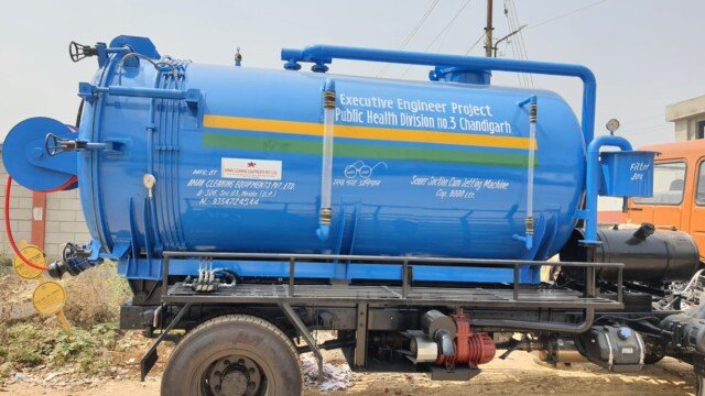 Sewer Suction Cum Jetting Machine