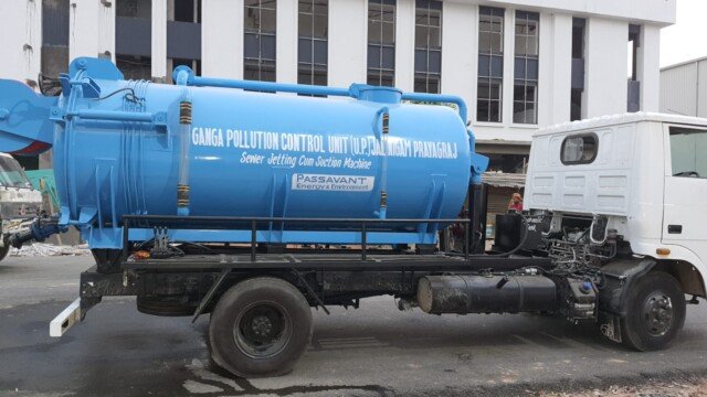 Sewer Suction Cum Jetting Machine