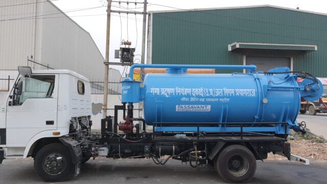 Sewer Suction Cum Jetting Machine