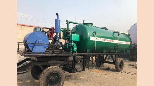 Tractor Trailer Mounted Sewer Suction Cum JettingMachine